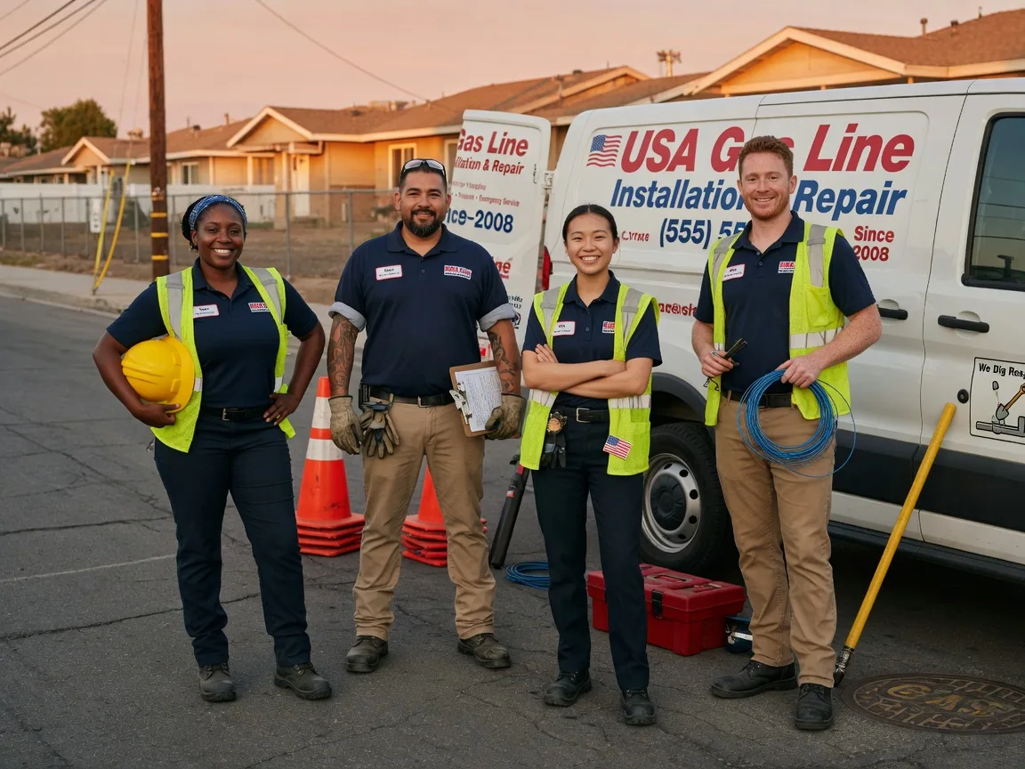 Gas Line Installation company in Des Moines, IA